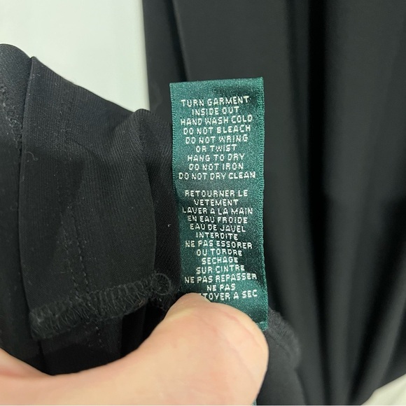 LAUREN RALPH LAUREN EVENING Sequin Bodice Ruched Maxi Gown Womens Size 10 - Picture 11 of 11